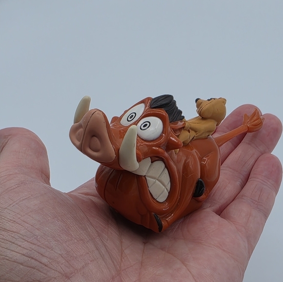 Vintage 1994 Burger King Disney The Lion King Timon & Pumba Toy Figure - Picture 2 of 4